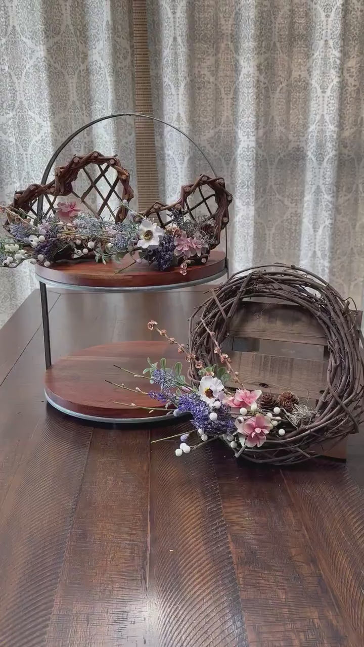 Valentine’s day wreath gift set