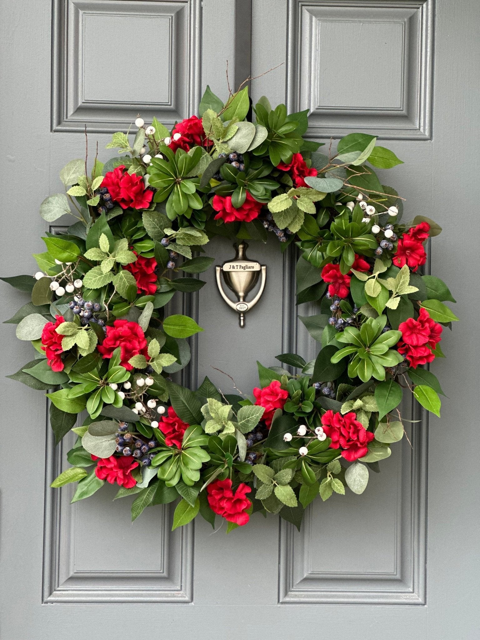 July Patriotic authentic Wreath