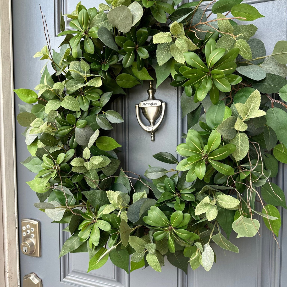 Eucalyptus greenery wreath