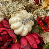 Fall Florals Wreath | Front Door Wreath | Pumpkin Wreath | Farmhouse Wreath | Cottage Wreath