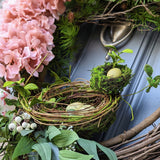 Front door spring wreath