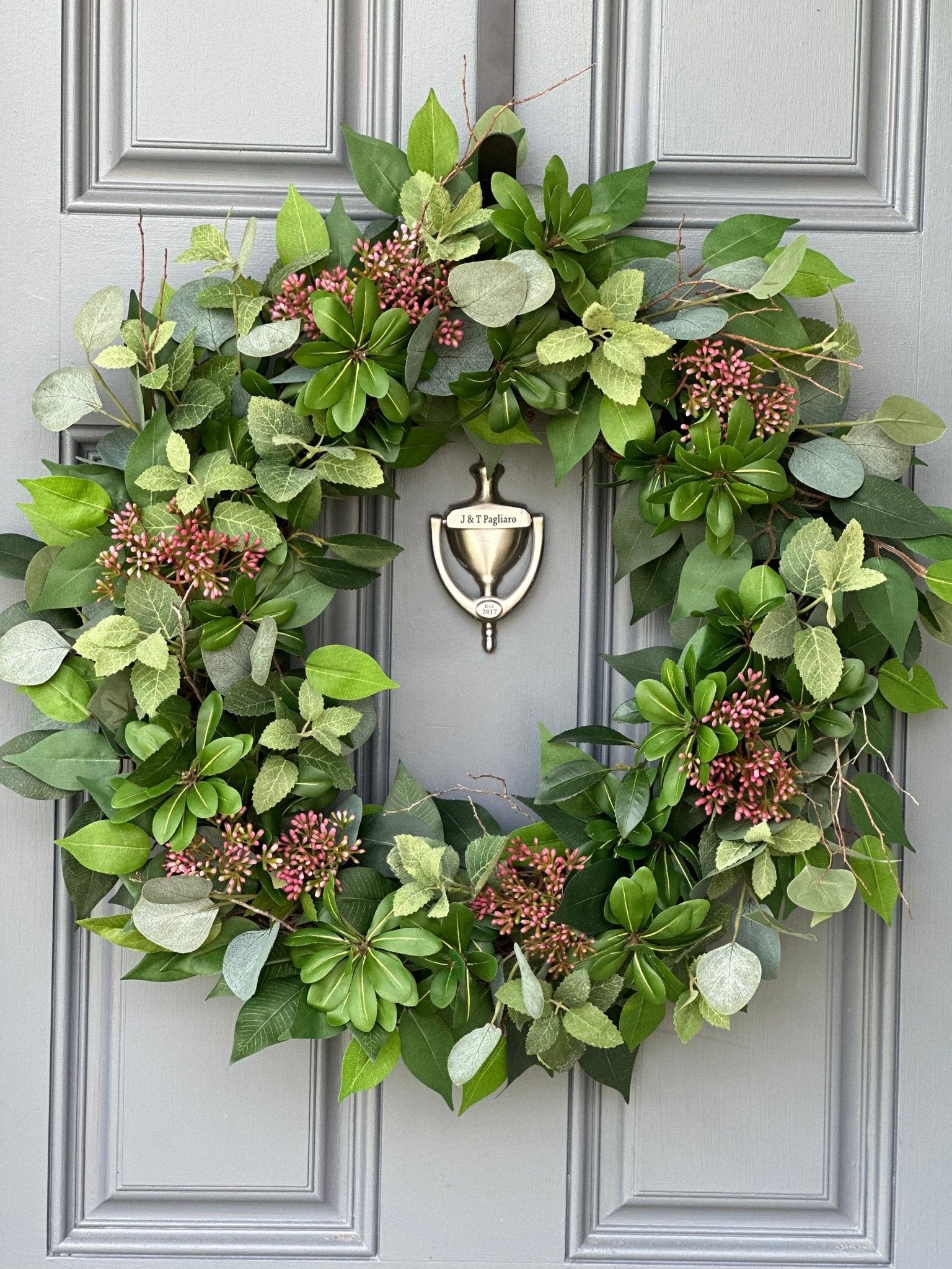 Farm 2024 House Sunrise Wreath