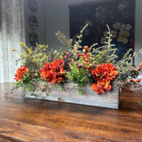 Table fall centerpiece, Thanksgiving table decor, Fall floral decor, Autumn arrangement, farmhouse decor, housewarming gift, hostess gift