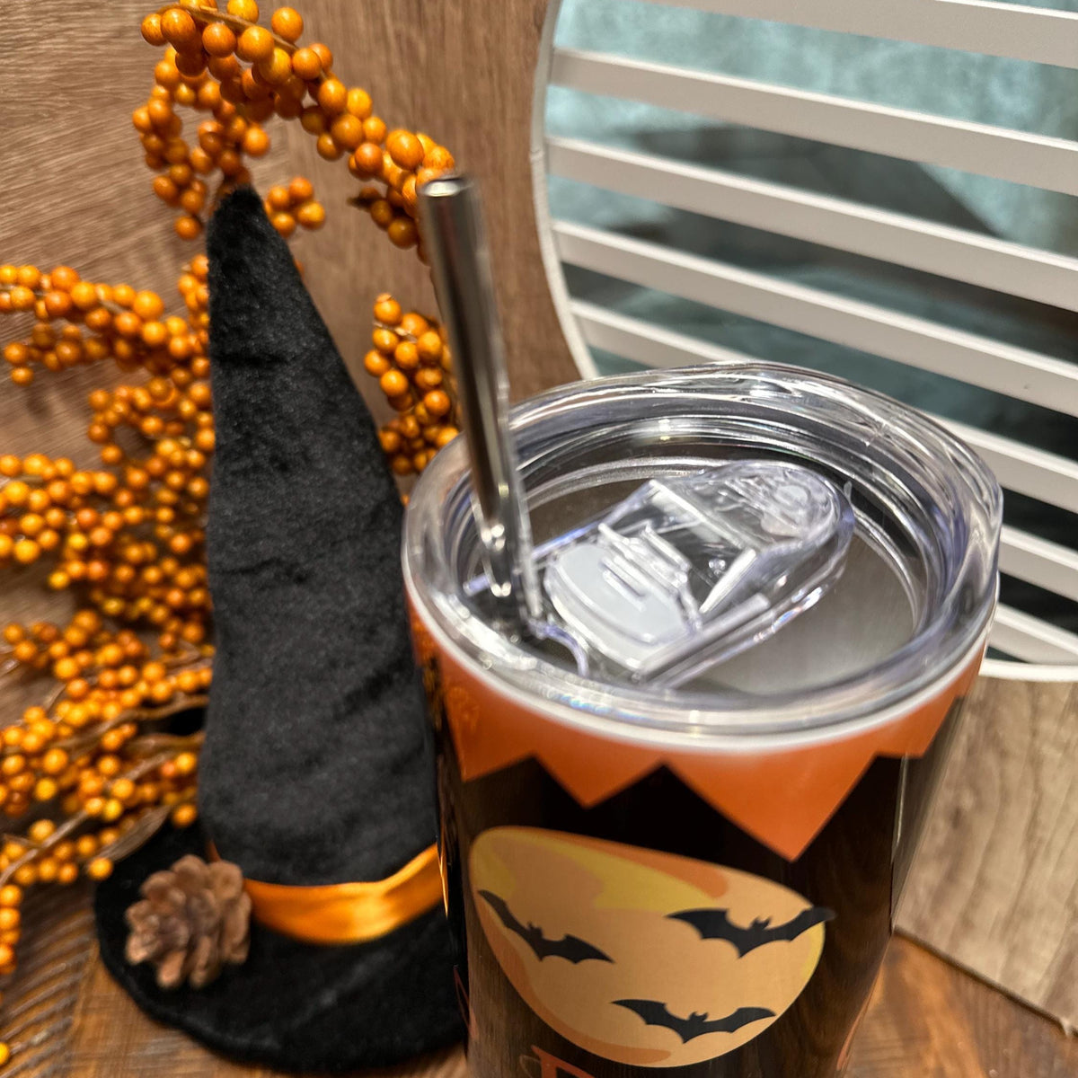 Personalized halloween nurses tumbler, Ghost cup with straw and lid, Nurses tumbler, Halloween nurses,