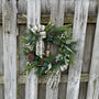 Year round wreath for front door, all seasons wreath, everyday farmhouse wreath, cottagecore wall decor, housewarming gift, greenery wreath