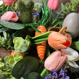 Easter garland for table or your mantle. Spring is around the corner. Perfect for hosting Easter brunch or lunch. This garland stunning!