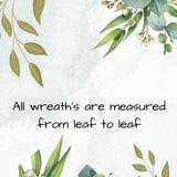Eucalyptus year round greenery front door wreath comes with a 4th of July bow which can easily be changed for every season and holiday