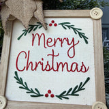 Santa wreath, Christmas wreath for front door, xmas wreath, Holiday wreath, Rustic Santa Wreath, Primitive Santa Wreath, Christmas decor xl