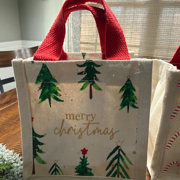 Personalized Christmas ornament, Wood beaded ornament with personal wooden tag. Co worker wreath ornament, Thank you, Holiday gifts! 4”-5”