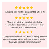 Christmas wreath for door, Snowy pine wreath with pink glitz and glam. Sparkly wreath design for front door, Holiday decor front door, 24”