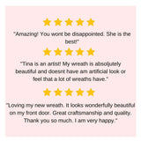 Winter wreath for door, Snowy pine wreath with glitz and glam. Sparkly wreath design for front door, Winter icy wall decor 24”