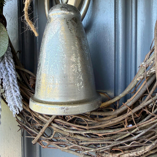 Christmas wreath for door, Snowy pine wreath with pink glitz and glam. Sparkly wreath design for front door, Holiday decor front door, 24”