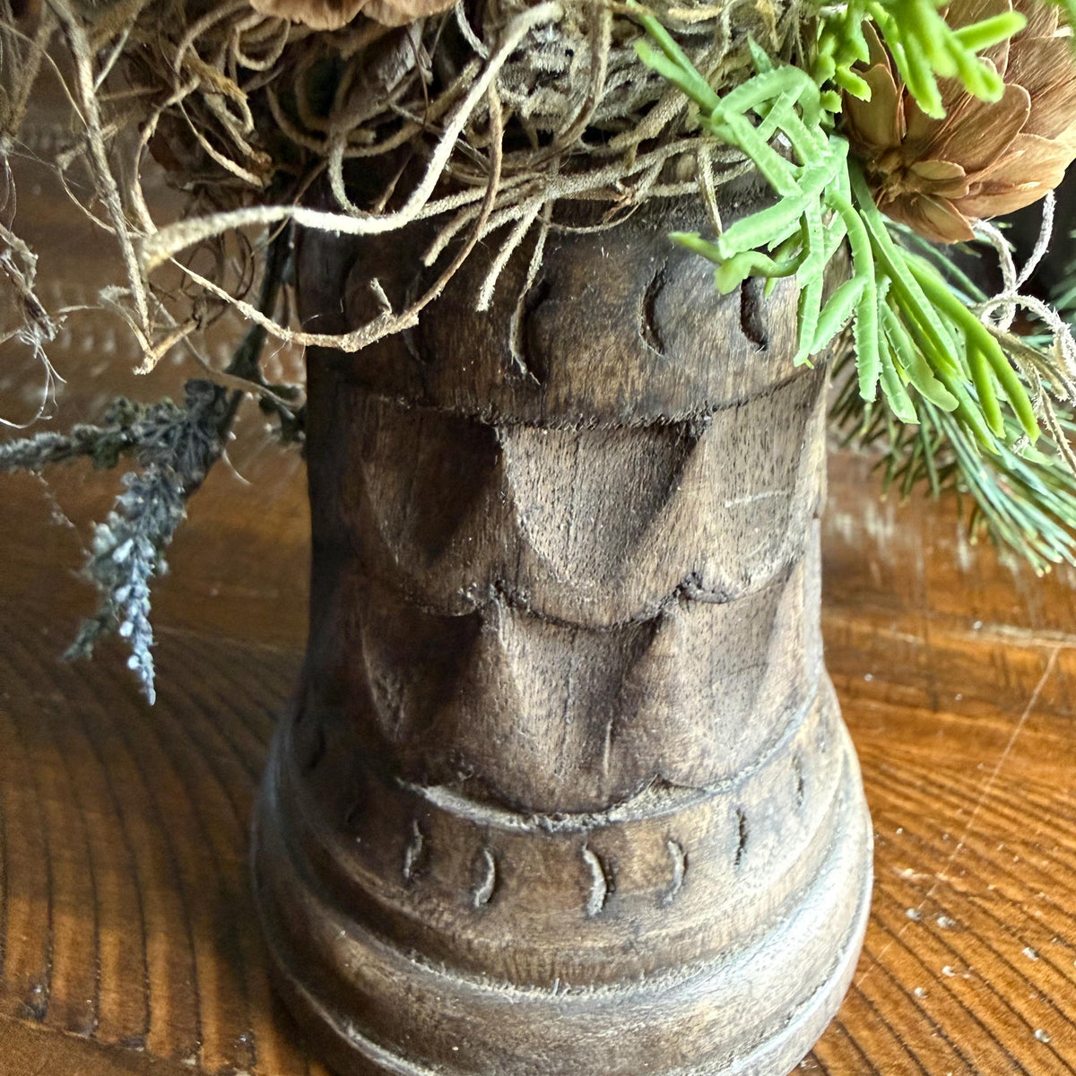 Bell Christmas Ornament , Handmade Wooden Bell Decor, Coworker gift, Nature lover gift