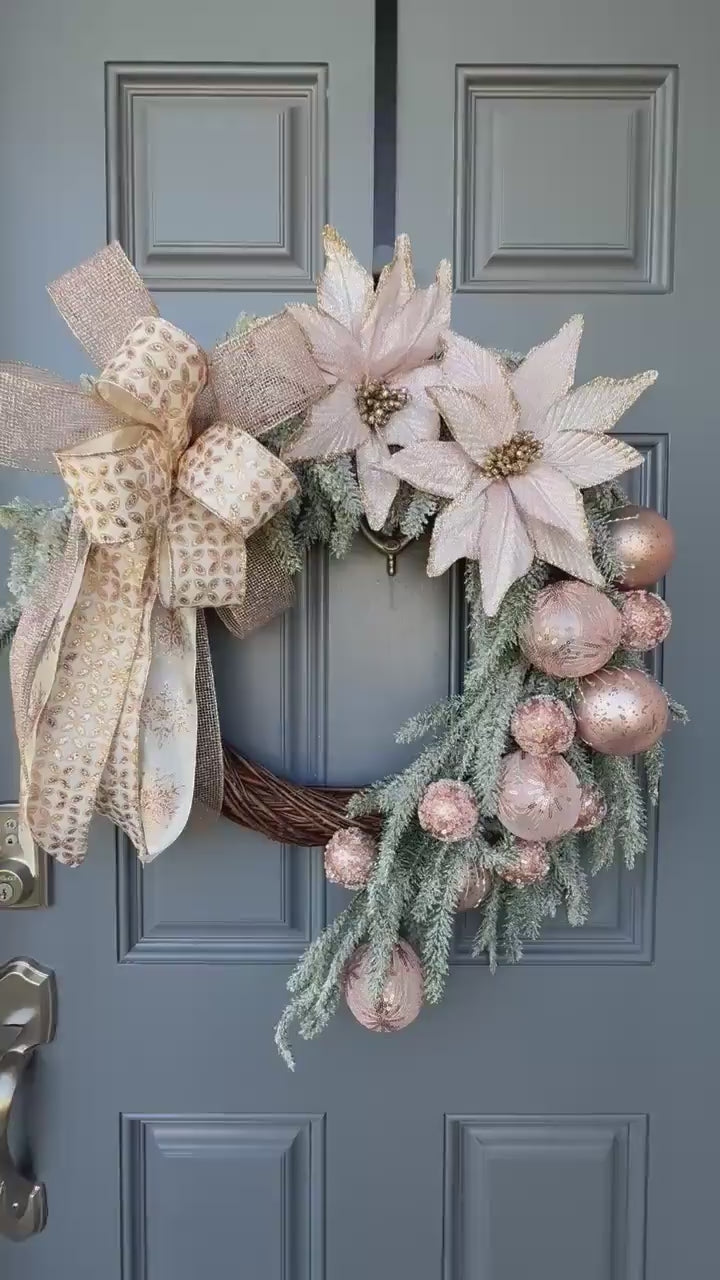 Christmas wreath for door
