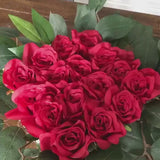 Kentucky Derby Red Rose Centerpieces, rustic wooden boxes with gorgeous red roses comes in a set of four boxes!