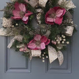 Christmas wreath for front door