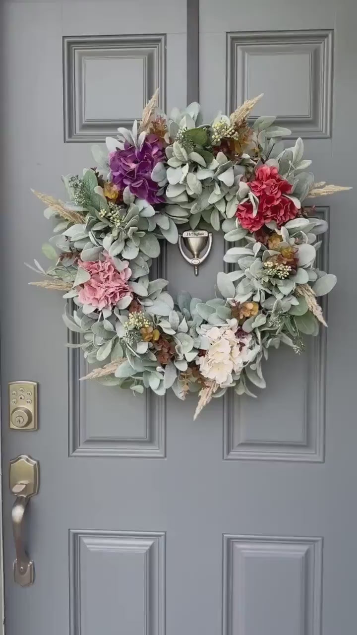 Front door wreath