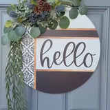 Front door decor