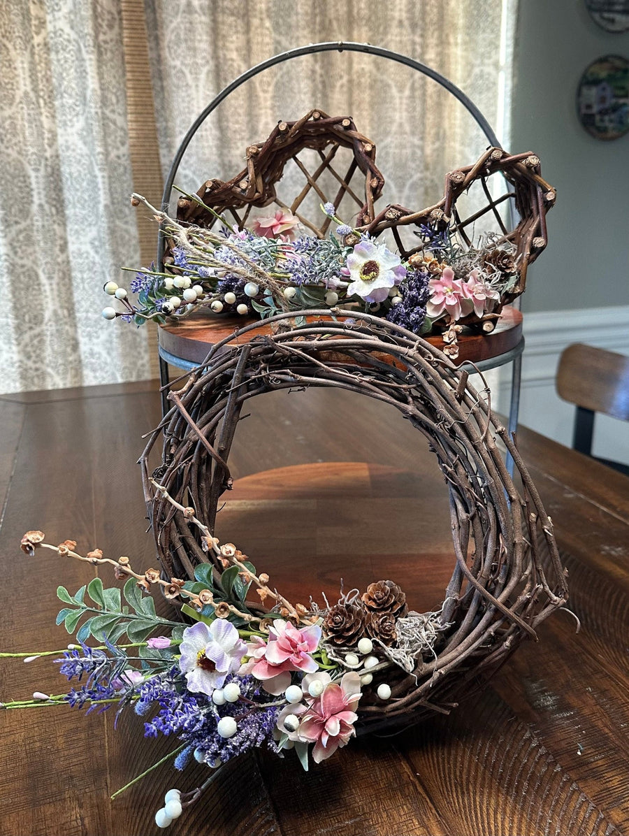 Valentine’s day wreath gift set